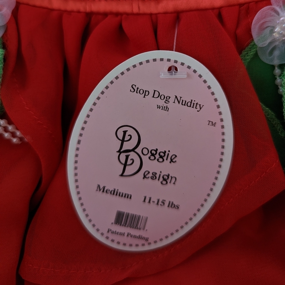 Christmas Fairy Dog Harness Dress Brand NWT Size Small and Medium - Picture 3 of 7